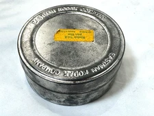 Vintage Eastman Kodak Company Film Canister Metal Tin Can Container Empty