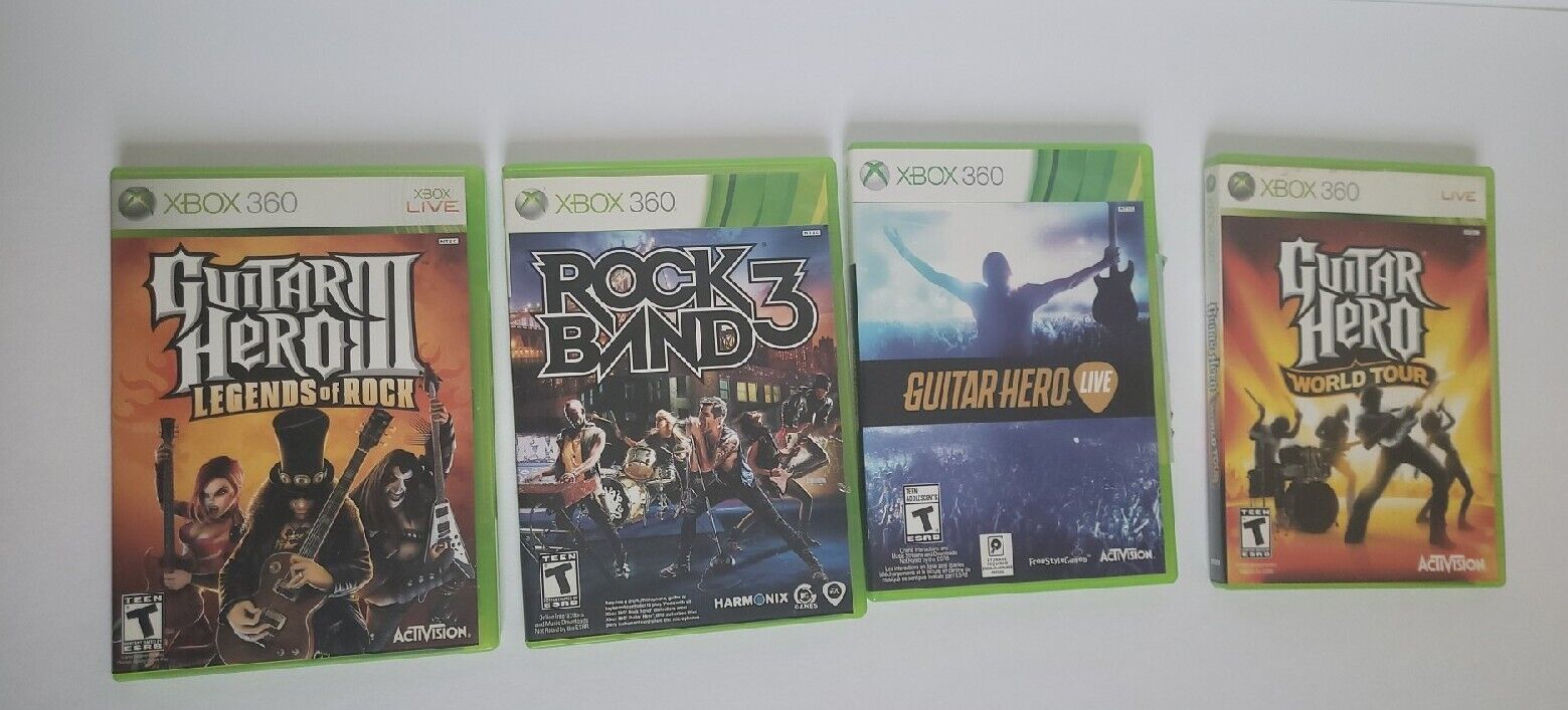 Xbox 360 Guitar Hero World Tour Band Bundle