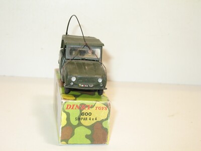Dinky Toys - Renault 4L Sinpar Gendarmerie Militaire - Antenne Radio - Occasion