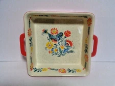 The Pioneer Woman Mazie Ceramic/Stoneware  8" Square Baker - Brand New! 🥘
