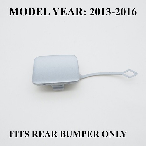 Audi A3 8V 20132016 Rear Bumper Tow Hook Cover Florett Silver LZ7G