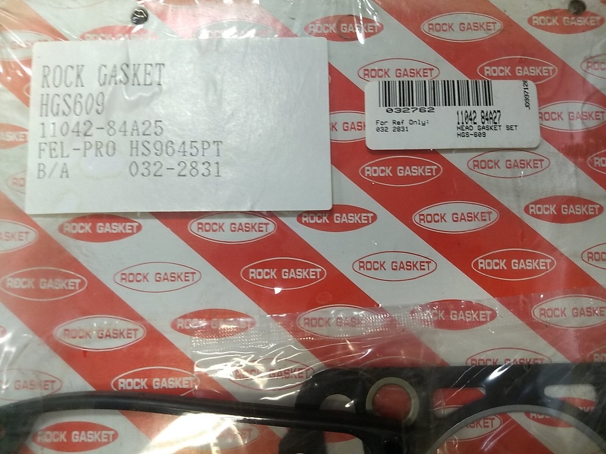 Rock Gasket HGS609 Cylinder Head Gasket Set For 89-90 Nissan (b149