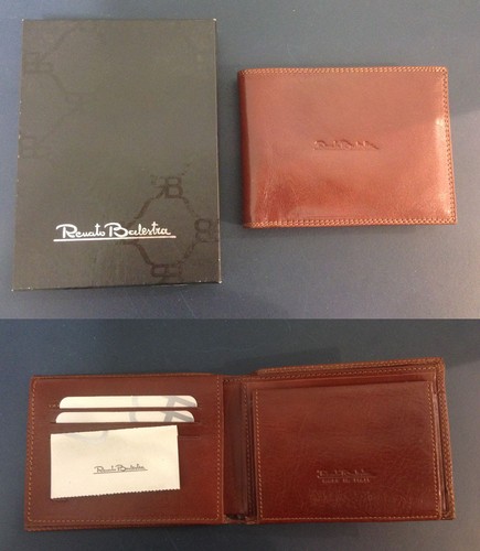 BORSELLO PORTAFOGLIO UOMO RENATO BALESTRA 9.5 X 12.5 CM MONEY BAG | eBay