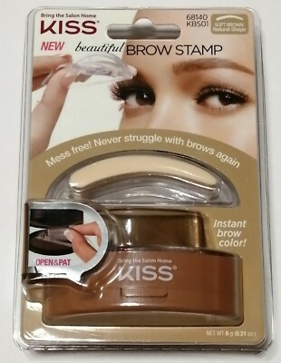 KISS: Beautiful Brow Stamp - Soft Brown Natural Shape