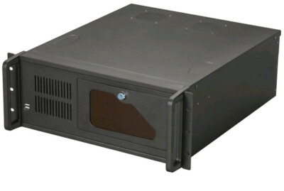 KRI CK4209 Black 1.2mm SGCC 4U Rackmount Server Chassis 2 External 5.25'' Drive B