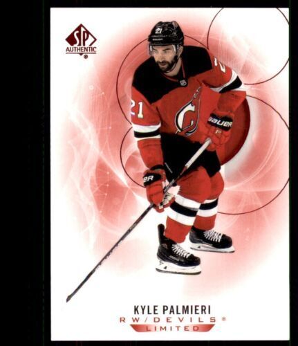 Kyle Palmieri 2020-21 SP auténtica base limitada rojo #96 - New Jersey Devils - Imagen 1 de 1