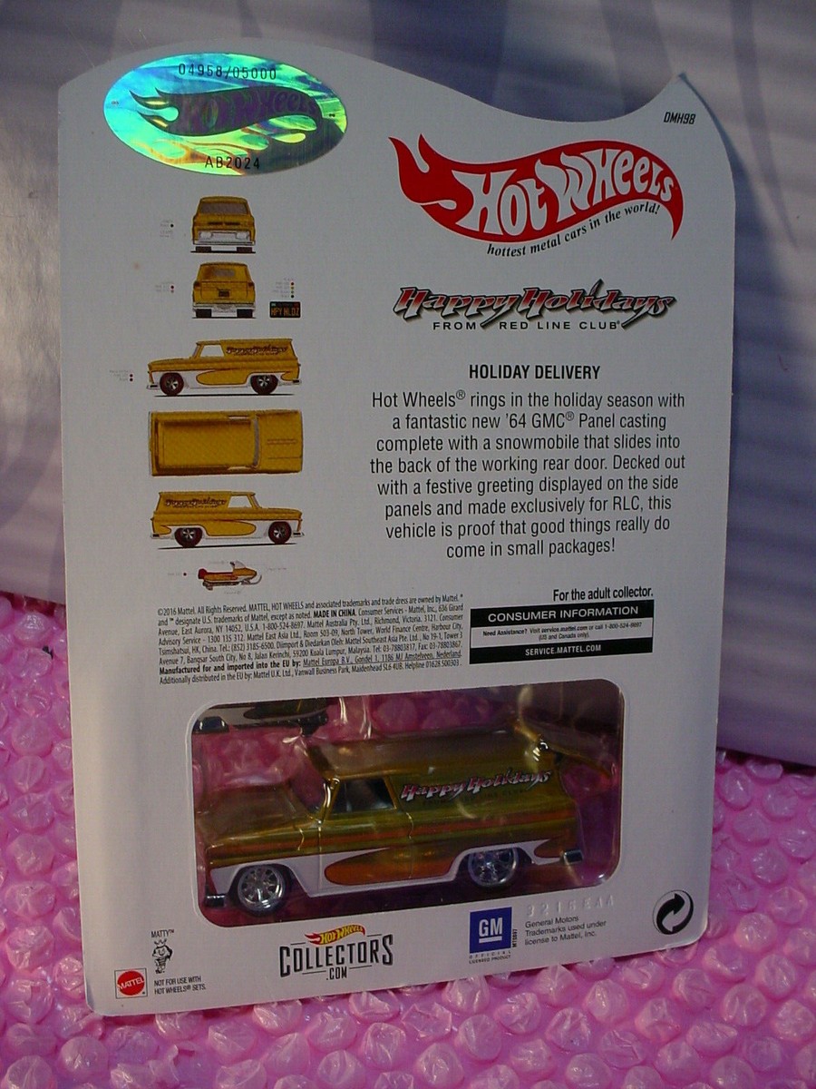 2016 HOLIDAY CAR '64 GMC PANEL & snowmobile☆gold☆RedLine 2016 HOLIDAY CAR '64 GMC PANEL & snowmobile☆gold☆RedLine