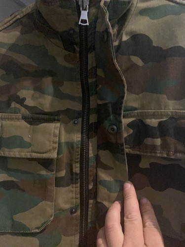 �H&M geteilte NR.54/3055.USN.003A Tarnjacke + 2 neue dänische Militärpatches⚓ - Bild 16 von 17