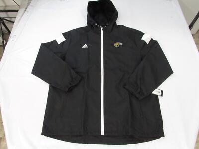 New ULM Warhawks Mens Size XL XLarge Black Adidas ClimaProof Jacket