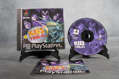Kiss Pinball - Sony Playstation 1 - PS1 - Videospiel - Mit Anleitung