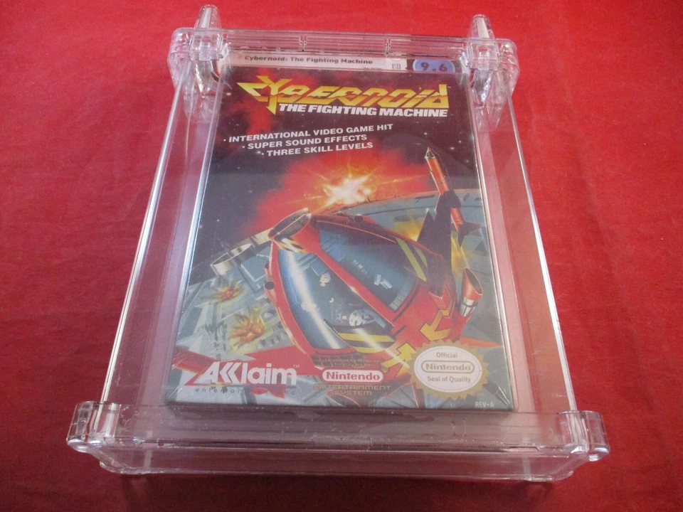 Cybernoid (Nintendo NES) **BRAND NEW** Sealed WATA 9.6 A Seal *damaged case* - Image 2 of 4