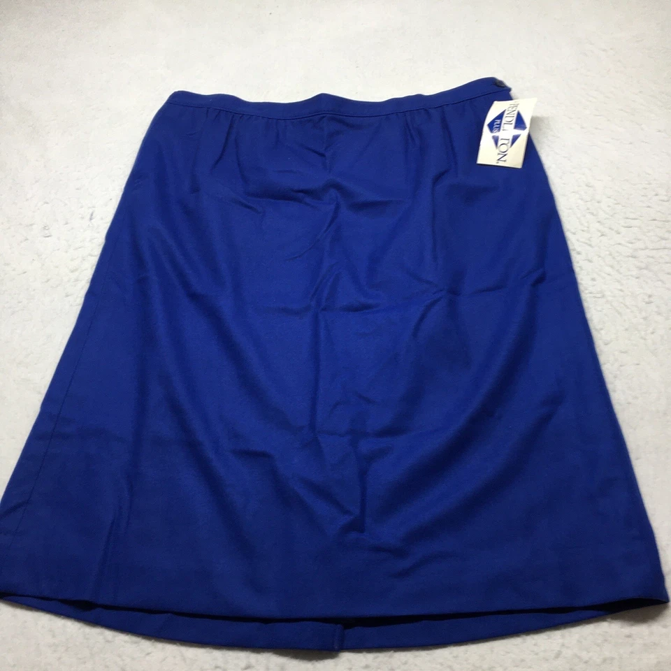 Falda Lápiz Pendleton De Colección Para Mujer Plus 22W 100% Lana Virgen Forrada Nueva Con Etiquetas