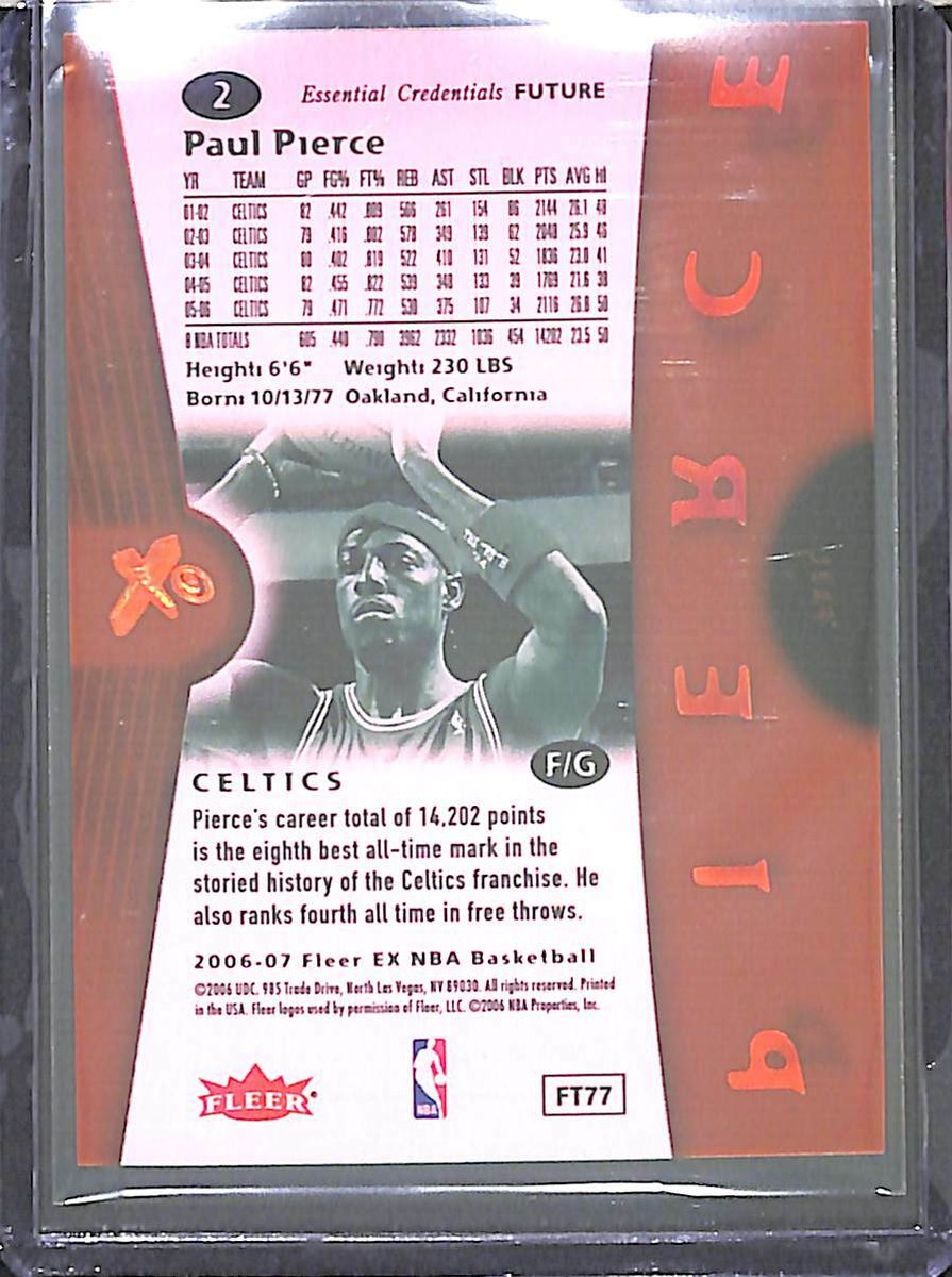 2006-07 Fleer E-X Basketball Essential Credentials Future #2 Paul 