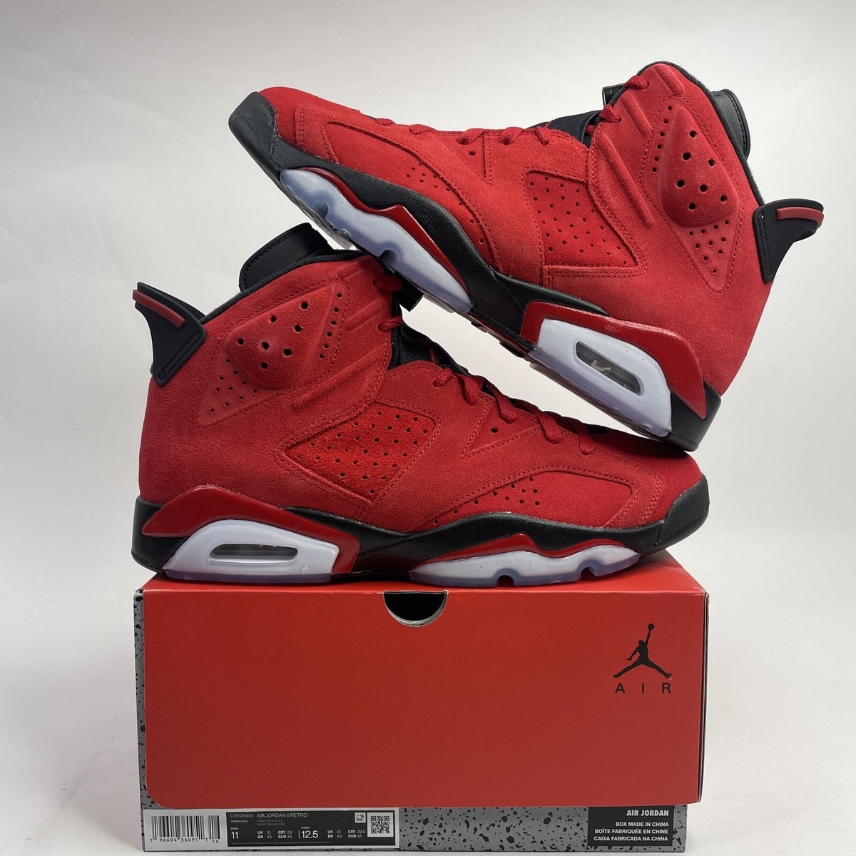Nike Air Jordan 6 Retro “Toro Bravo/Varsity Red” CT8529-600
