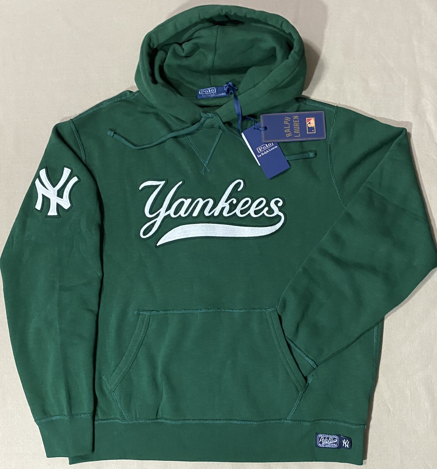 Polo Ralph Lauren Men's MLB Limited Edition NY YANKEES Hoodie Green, Size L  | eBay