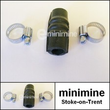Classic Mini Rubber Bypass Hose and Clips rover water pump austin 998 850 head