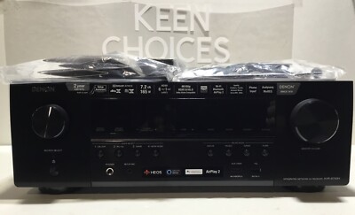 Denon AVR-S750H 7.2 Channel FULL 4K Dolby Atmos AV Receiver-L👀K