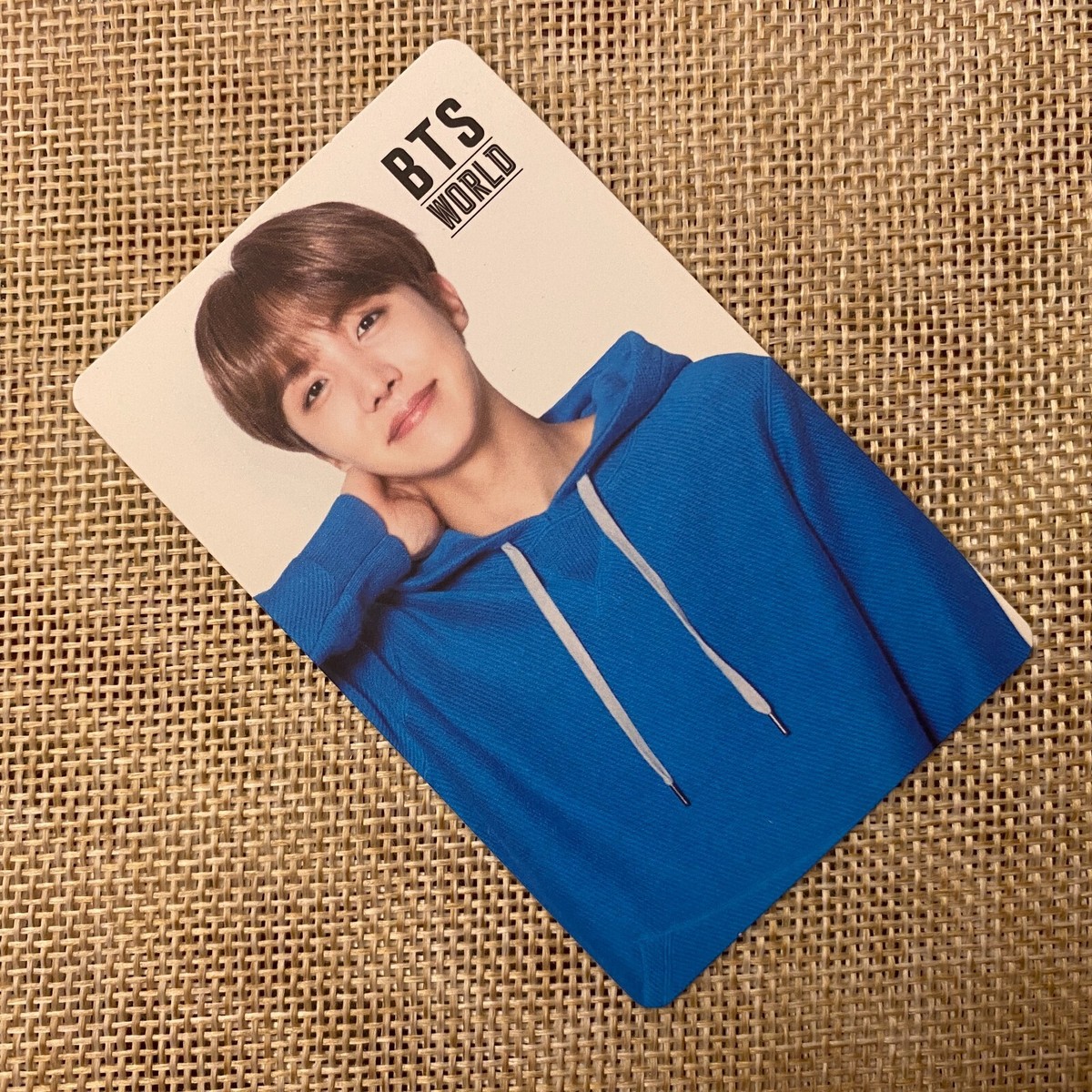 BTS J-HOPE [ World OST ] Official Photocard, Double Sided / New