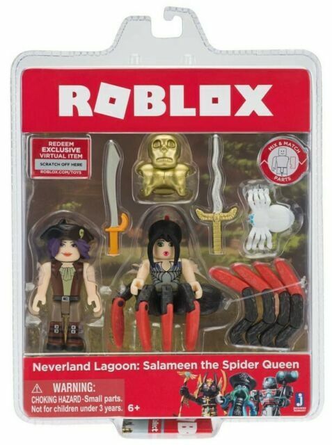 Roblox Neverland Lagoon Salameen The Spider Queen 10 Pcs For Sale Online Ebay - how to redeem a roblox toy code on pc