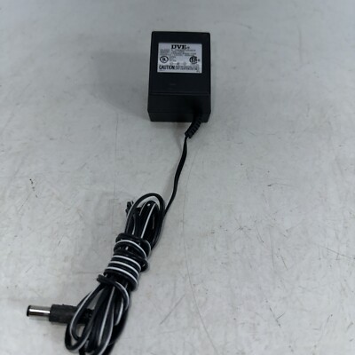 DVE DV-1250 12VDC 500mA AC/DC Power Adaptor Class 2 Transformer