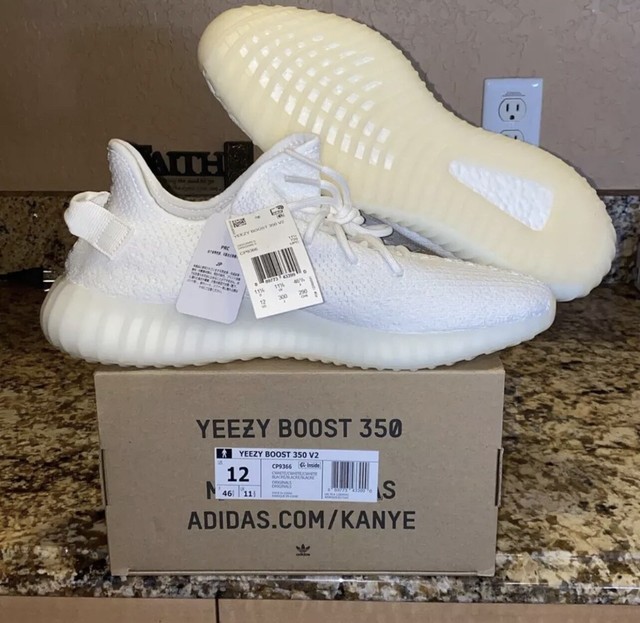 white yeezys size 13