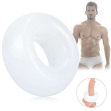 Mens MALE Reusable Penis-Stretcher-Ring-Girth-Enhancer-Thick-Penis-Extender