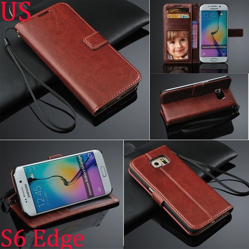 Luxury Flip Case PU Leather Cover Card Slot Wallet Case Various Mobile Phones - Picture 19 of 24