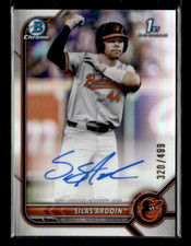 2022 Bowman Draft #CDA-SA Silas Ardoin Chrome Draft Pick Auto Refractor /499