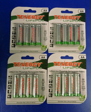 16 pcs Tenergy AA 3.2V 400mAh Rechargeable Batteries Solar Light GENERAL PURPOSE 2.19 per gallon
