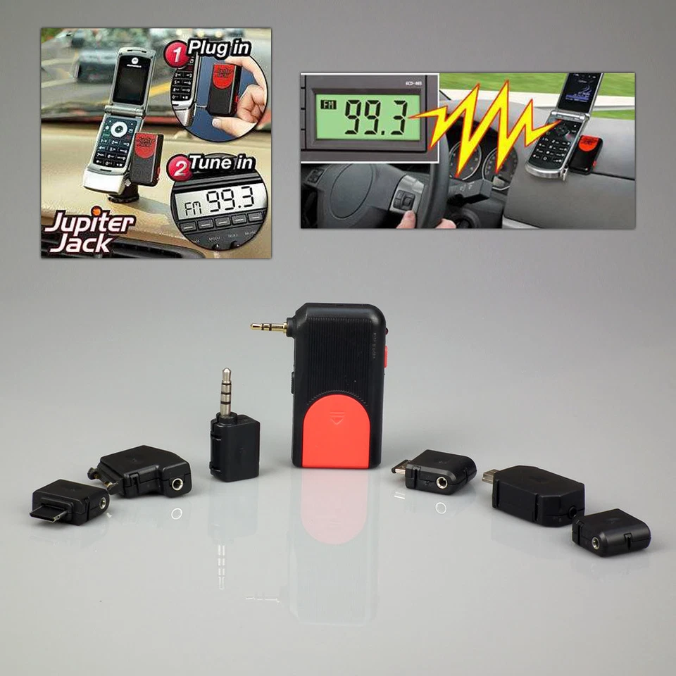 Convertidor de altavoces para automóvil manos libres para teléfono celular Jupiter Jack 6 adaptadores Foto 4 de 4