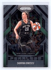 Sabrina Ionescu 2025 Panini Prizm WNBA #1 Fearless