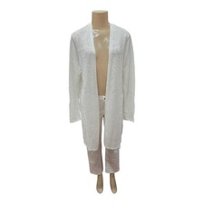 J. JILL Open Front Cardigan Sweater Tunic Dus...