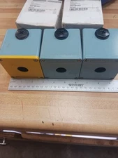 LOT OF 3 TELEMECANIQUE ENCLOSURES