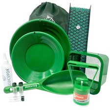 Compact Gold Panning Set w/ Miner's Moss Backpack