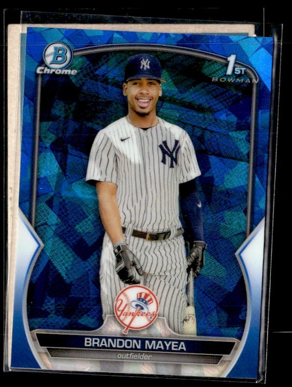 L95,814 - 2023 Bowman Chrome Sapphire Prospects #BCP188 Brandon Mayea