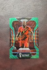 2022 Panini Prizm World Cup Qatar - Romelu Lukaku #20 Green Wave Prizm