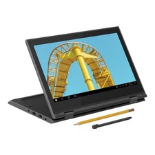 Cheap Lenovo 300e Touch 128GB SSD 4GB RAM Windows 11 Pro Fast Webcam Wifi Laptop