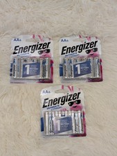 New Energizer Ultimate Lithium AA Batteries - 18 Total 3 Packs Of 6 