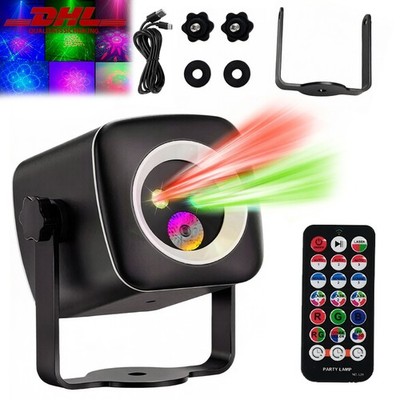 Lichteffekt RGB LED Laser Projektor DJ Bühnenlicht Ostern Geburtstag Party USB -