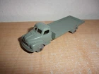 Vintage Dublo Dinky Toys Bedford Flat Bed Truck Lorry Gray READ