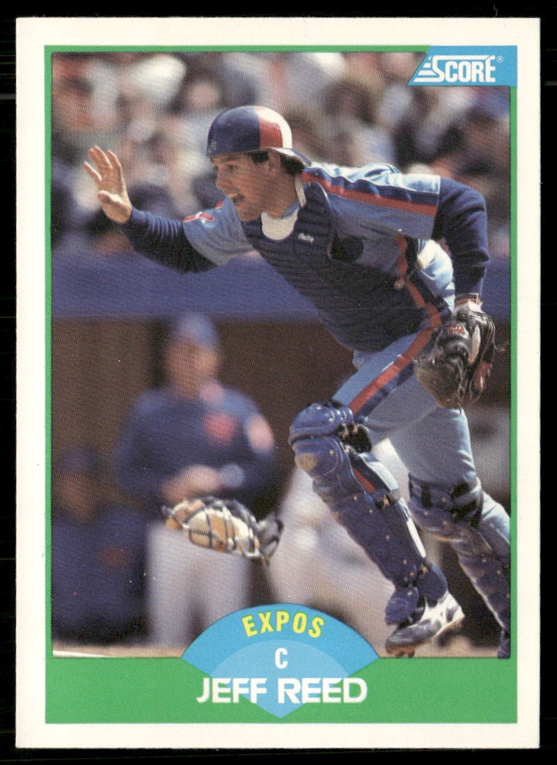 Jeff Reed 1989 Score 99 base Baseball LP