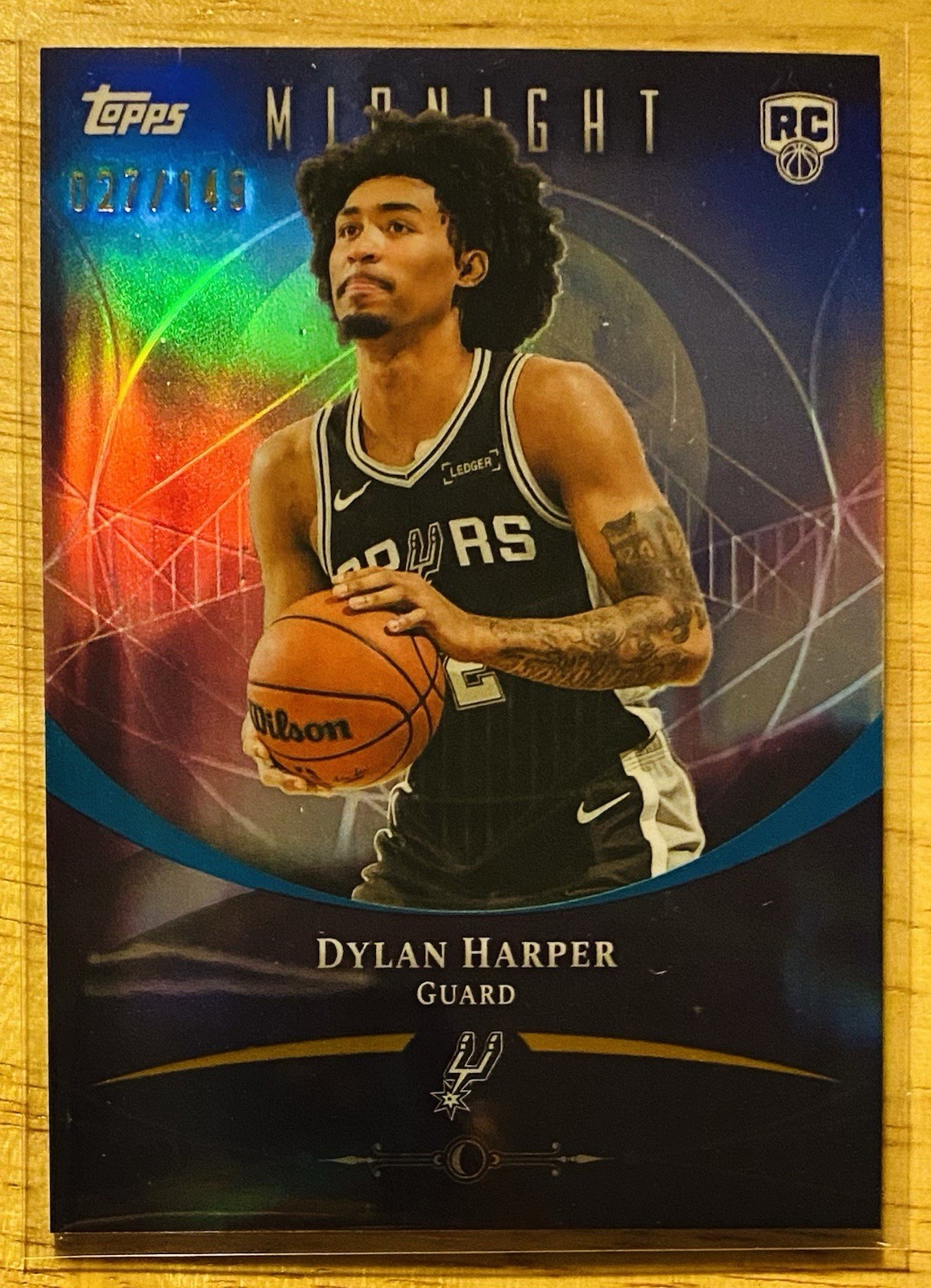 2025-26 Topps Midnight - Dylan Harper #62 Morning /149 (RC)