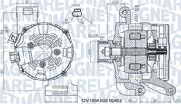 Generator Magneti Marelli 063731575010 FÜR Ford Lichtmaschine Drehstromgenerator