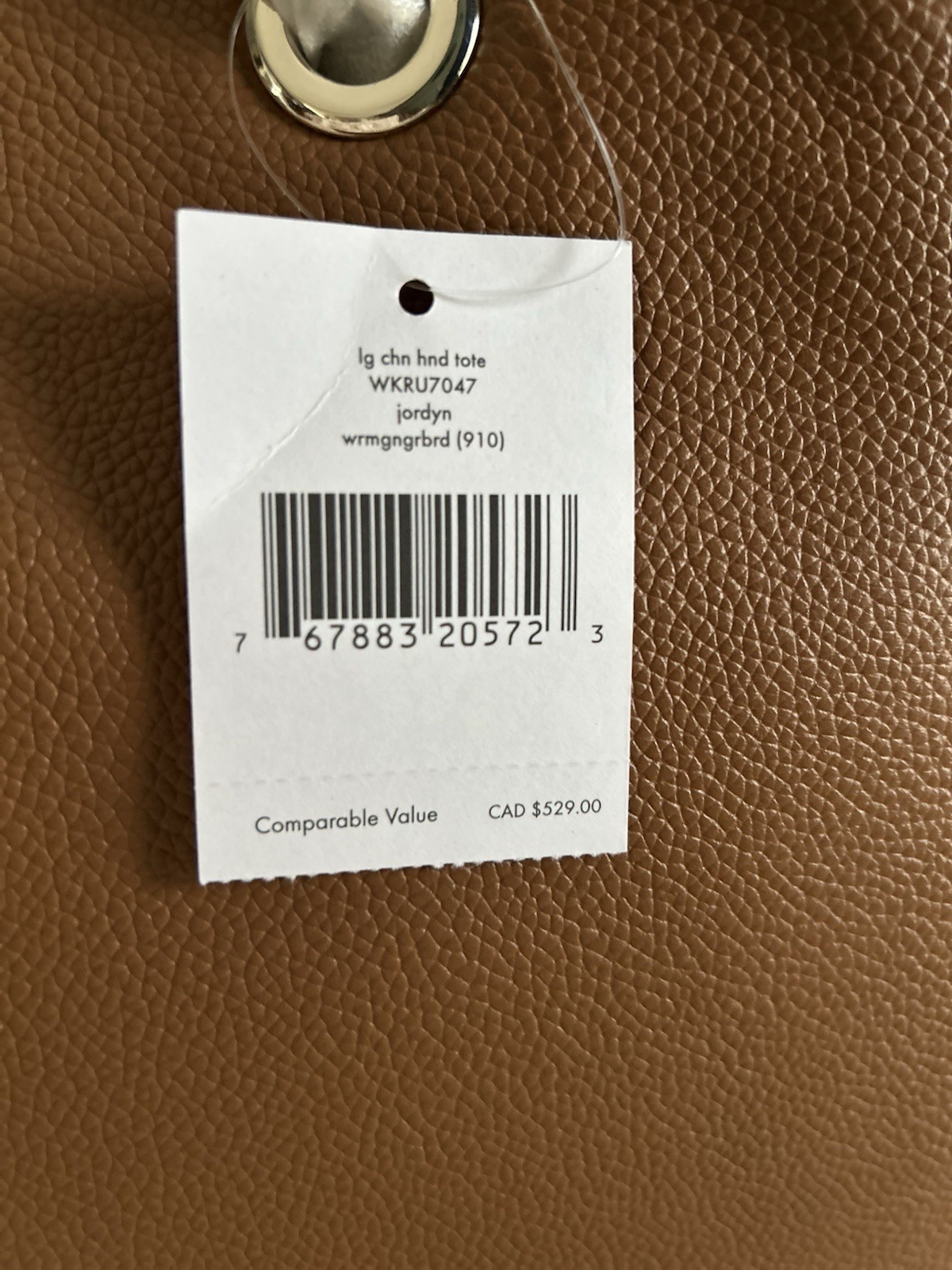 Kate Spade Jordyn Large Leather Gold Chain Tote Shoulder Bag thumbnail 2