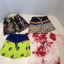 Buc-ees 3T Swim Board Shorts  Valentine Shirt  2T Swim Shorts Beaver Print