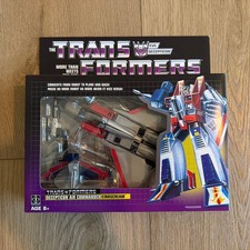 Transformers New 2018 Vintage G1 Exclusive Starscream Reissue