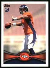 2012 Topps #365 Brock Osweiler RC Denver Broncos