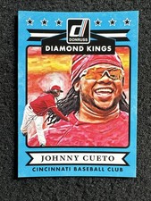 JOHNNY CUETO #7 2015 Donruss Baseball QTY Cincinnati Reds