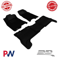 3D MAXpider Floor Liner Custom Fit All-Weather KAGU For 04-12 Chevrolet Colorado