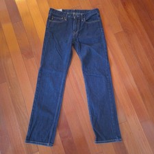 Abercrombie Kids Jeans Boys Size 16 Dark Blue Excellent Straight Leg Denim